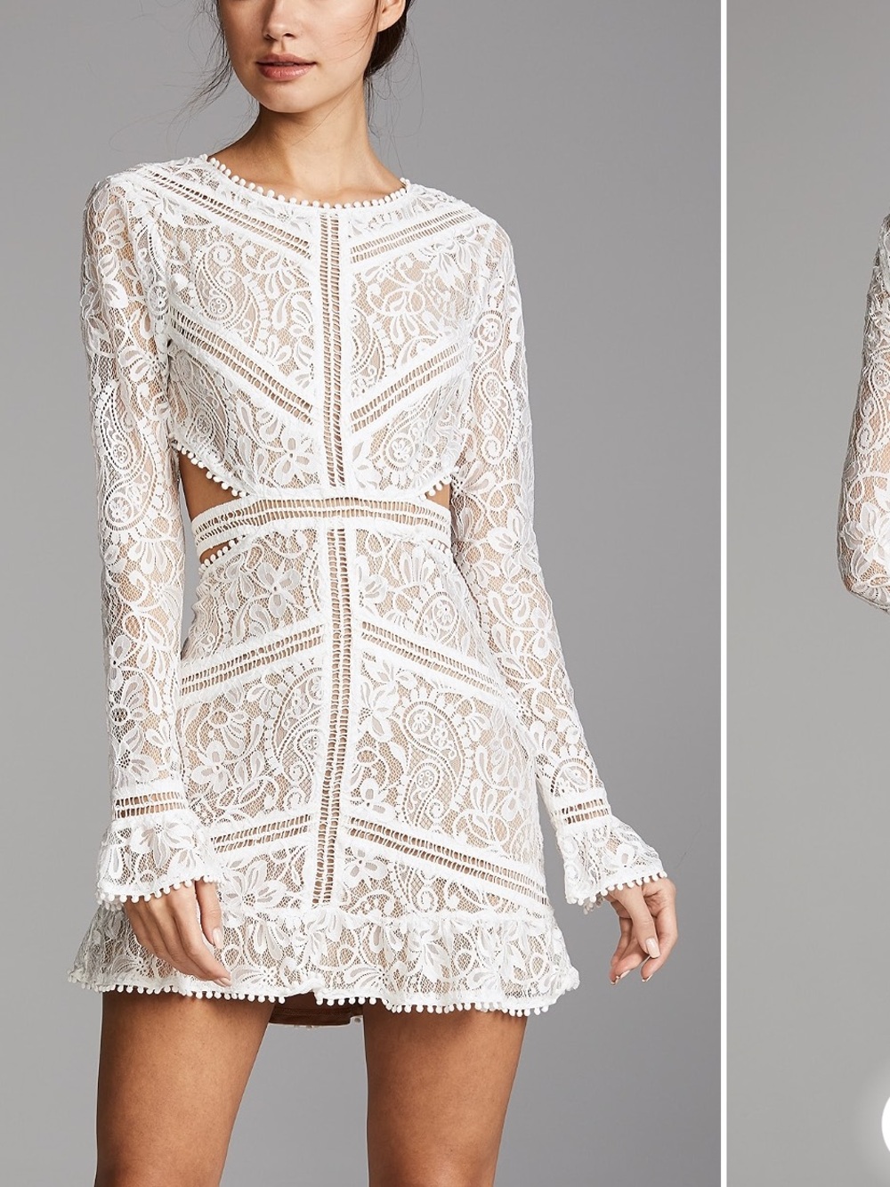 For Love & Lemons Emerie Cutout Dress